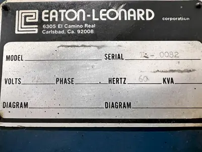 USED EATON LEONARD VECTOR BENDIT
