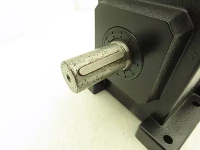 Stober C202N0210MT10 Inline Servo Gearbox 20.58 Gearhead Reducer EL1 Foot Mount