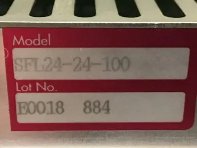 USED SOLA ELECTRIC SFL24-24-100