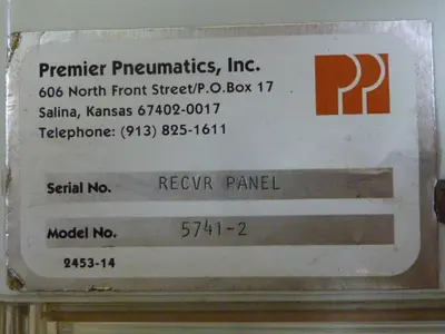 USED PREMIER PNEUMATICS 5741-2