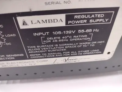 Used Lambda LMG24-OVM-R AC/DC Power Supplies Michigan US | Maverick Industrial Sales #1401685