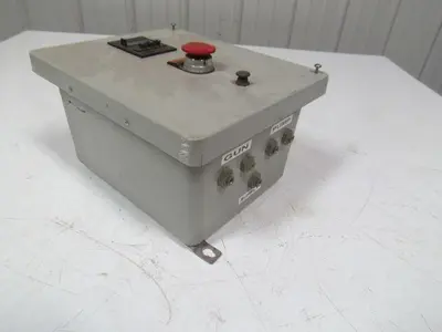 PJ1086H Type 4X Polyester Junction Box w/Pneumatic Counter 7 Safety Switch