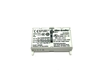 140MP-A-AFA11 | Allen Bradley  Ser. A Front Mount Auxiliary Contact 1 NO, 1 NC - New Other