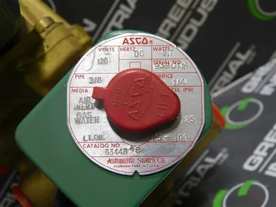 ASCO 8344B48 Red Hat Solenoid Valve New No Box