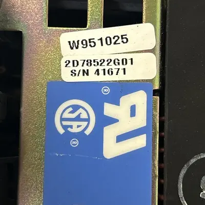Used WESTINGHOUSE 2D78522G01 Misc Electrical & Power Parts | Surplus Asset Holdings #1218367