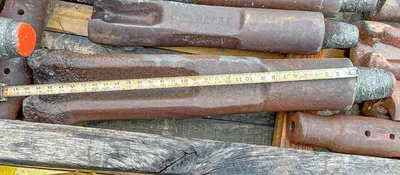 Used AFTERMARKET 7-3/4" X 30" CABLE TOOL CHISEL BIT Drills Pennsylvania US | East West Machinery & Drilling #1417983