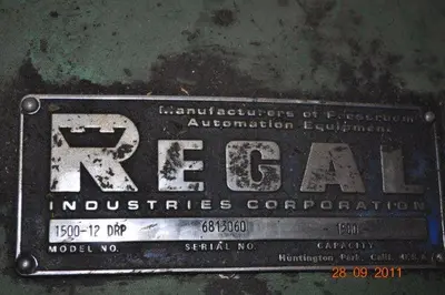 USED REGAL 1500-12-DRP