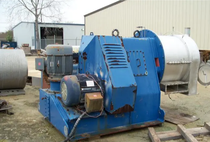 Rebuilt Krauss Maffei pusher centrifuge