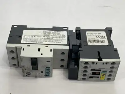 Used Siemens Contactor Starter Combination 1.1-1.6A 400VAC 24VDC Starters Michigan US | Maverick Industrial Sales #1401933