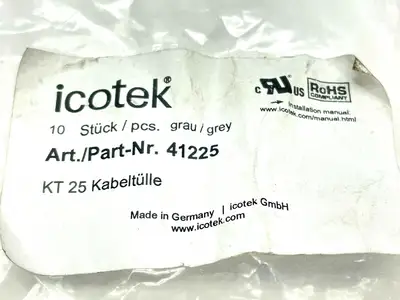 New | in-Stock Icotek 41225 Misc Electrical & Power Parts Michigan US | Maverick Industrial Sales #1392115