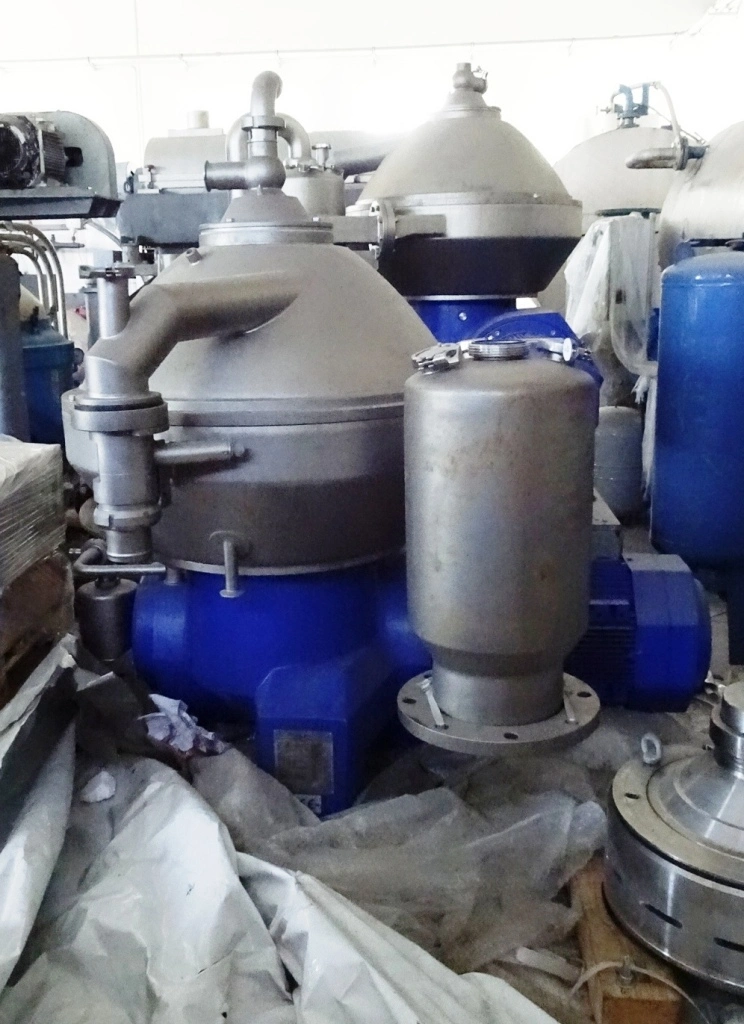 (2) Alfa-Laval AFPX 810 XGV-74CG fat separators, 316SS.