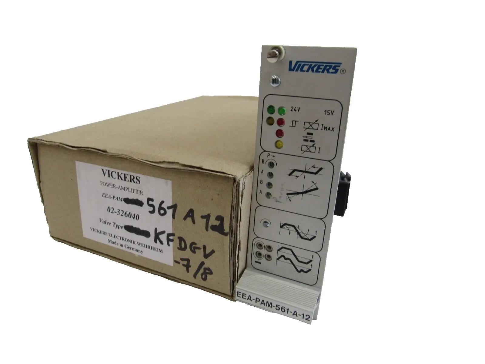 NEW VICKERS EEA-PAM-561-A-12 POWER AMPLIFIER EEAPAM561A12