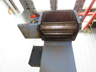 Turbo Chip Conveyor 16"W x 60" Infeed 40-43" Discharge Height  *No Drive*