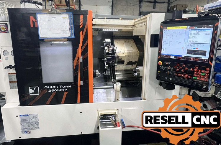 Used 2019 Mazak QTN-250MSY CNC Lathes Florida US | Resell CNC #1234070