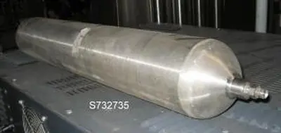 Tank, 1 Gallon, 304L S/st, Pressure, Cylinder, 1800 PSI, #S732735