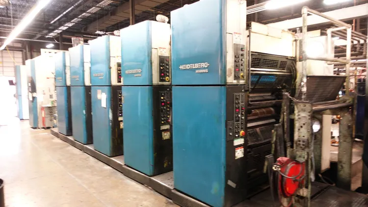 Used 1999 HEIDELBERG HARRIS M3000 Offset Presses Illinois US | Machinery Solutions Group, Inc. #1463549