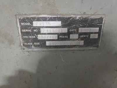 1995 SPARTAN PA/10/3/EPC Saws-Horizontal Band 14" | Asset Exchange Corporation (3)