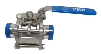NEW VNE CORPORATION E90WW-62.0 STAINLESS STEEL BALL VALVE 2" 316 E90WW620