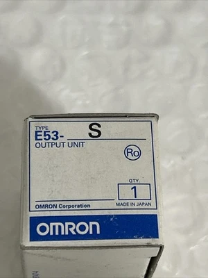 NEW Omron E53-S