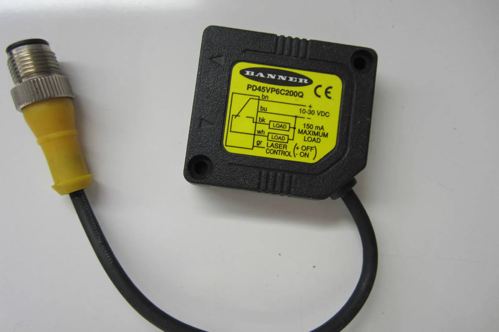 BANNER ENGINEERING PD45VP6C200Q SENSOR