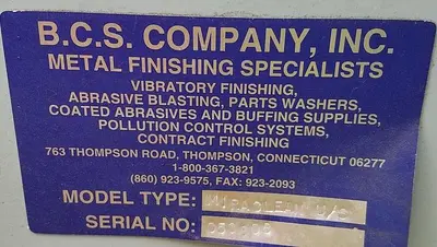 USED 2001 B.C.S. COMPANY, INC. MIRACLEAN US