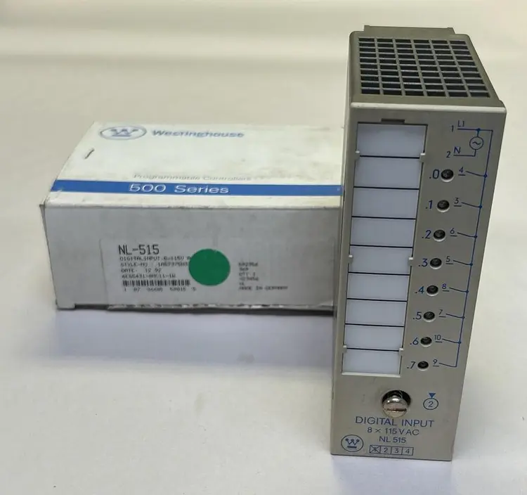 New | in-Stock WESTINGHOUSE NL-515 Input / Output Modules | Surplus Asset Holdings #1205821