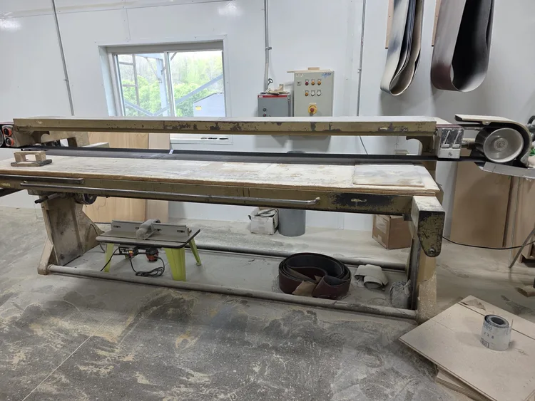 Used _UNKNOWN_ CUSTOM Woodworking Stroke Sanders Indiana US | AW Machinery, LLC. #1020155
