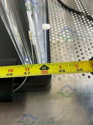 USED FLOW SCIENCES FS2020BKGVA 4' VENTED BALANCE SAFETY ENCLOSURE W/ FS-410-SS MOTOR
