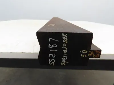 Press Brake Die 50-3/8" Long 145°V 1/2" Tang 1-7/8" Wide 2-13/16" H