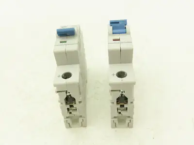 Allen Bradley 1492-D1C400 Mini Circuit Breaker 40A 1-Pole 220V Ser D Lot of 2