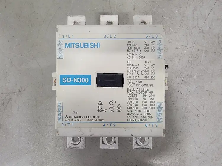 Used MITSUBISHI SD-N300 Switchgears British Columbia CA | Lenmark #239701