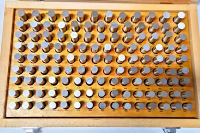 Plug and Pin Gage Set M3 Minus Gauges Metal .501" to 0.625 Steel