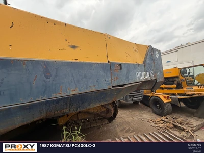 Used 1987 KOMATSU PC400LC-3 Crawler Excavators New Jersey US | Proxy Equipment #1424178