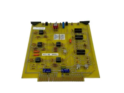 USED AJAX TOCCO D-81724 START/STOP ANALOG CONTROL BOARD D81724