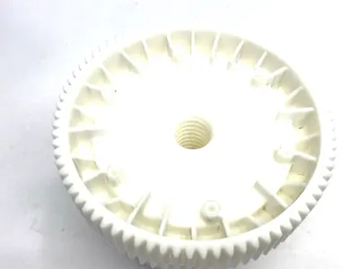 USED MAVERICK INDUSTRIAL SALES PULLEY BLOCK ROLLER, PLASTIC CABLE DRUM UNIT