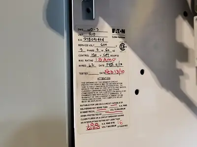 600V, 15A FVC Starter Size 1 Bucket for Freedom 2100 MCC Frame