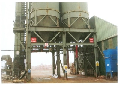 160 Cu. M M/S Vertical Powder Hoppers