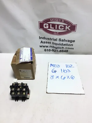 Allen-Bradley 42185-800-01 Overload Relay 3 Pole 120-600VAC Nema A600