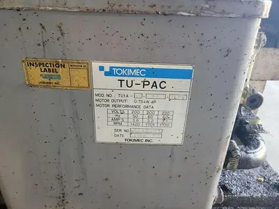 USED TOKIMEC TU1A-NT-S3-1802