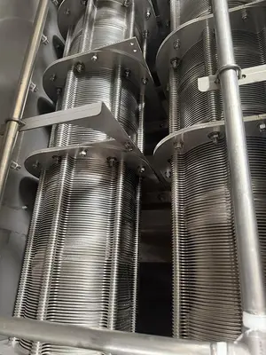 NEW NWI JX302 VOLUTE PRESS SLUDGE DEWATERING SYSTEM W/  POLYMER  DOSING UNIT MFG 26