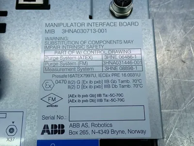USED ABB 3HNA030713001