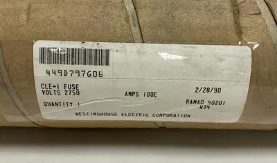 New | in-Stock WESTINGHOUSE 449D797G06 Miscellaneous Equipment (Electrical & Power) | Surplus Asset Holdings #1192862