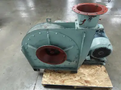 Hosokawa Micron Corp. TBB-5-P.W.O. Pressure Blower 15 hp 208/460 Volt 3ph