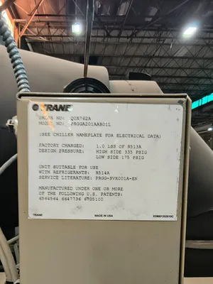 TRANE CVHE400 Chiller | ESS Industrial Equipment Sales (20)