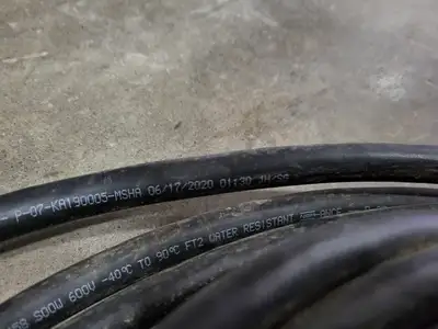 SOOW Power Cord 14 AWG 3 Conductor 600V