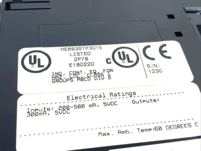 USED GE FANUC HE693STP301E