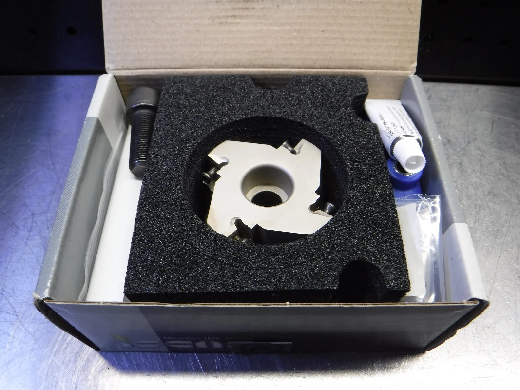 Iscar 2.5" Indexable Facemill 1" Arbor H490 F90AX D2.50-4-1.0-12 (LOC3342)