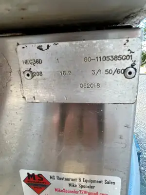 Vulcan HEG36D 36" 208V Electric Griddle Fully Refurbished