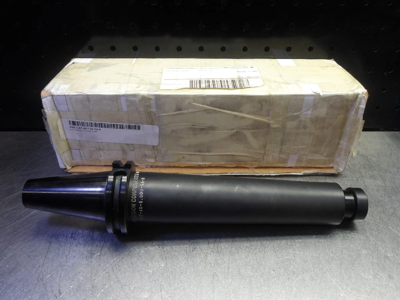 Precision CAT40 1" Slot Milling Tool Holder 8" Pro CAT-40-1.000-SA-8 (LOC1051A)
