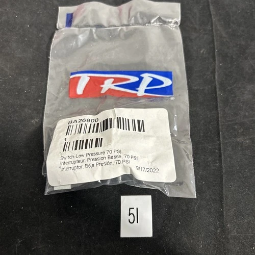 BA26900 LOW PRESSURE SWITCH 70PSI NEW IN SEALED BAG